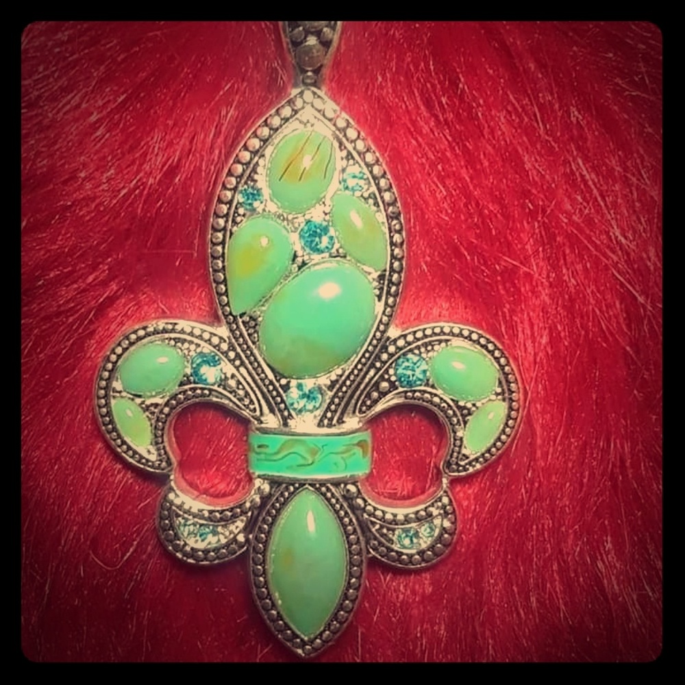 Teal Necklace